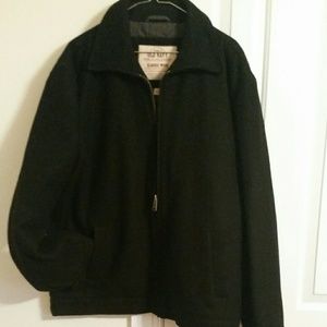 Men's wool coat, worn once